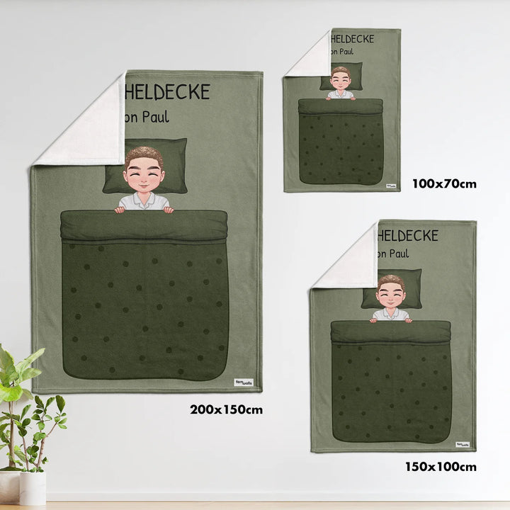 Personalisierte Decke "Cartoon"