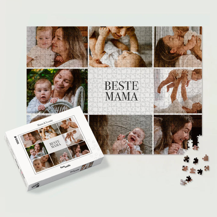 Personalisiertes Puzzle "Beste Mama"