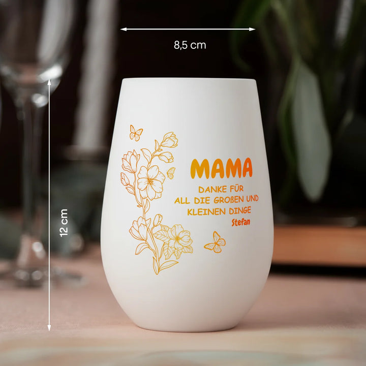 Personalisiertes Windlicht “Danke Mama”