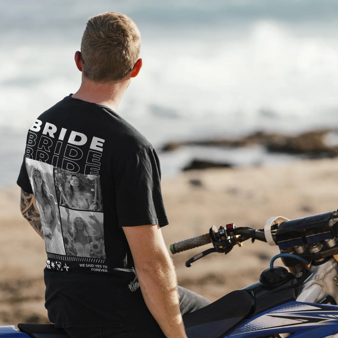 Personalisiertes Oversized T-Shirt "Wifey"