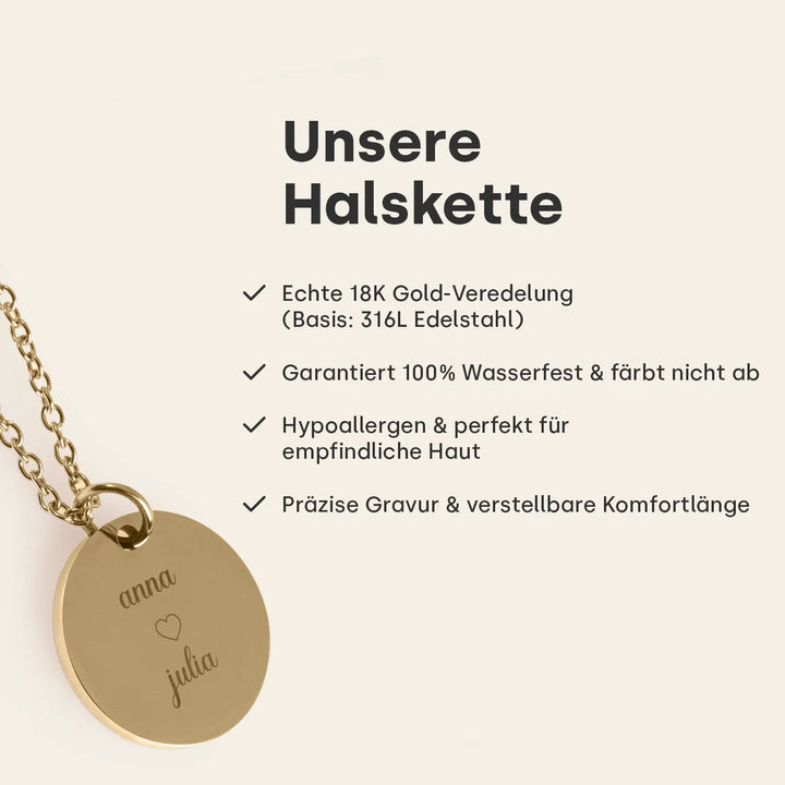 Personalisierte Halskette "Mama"