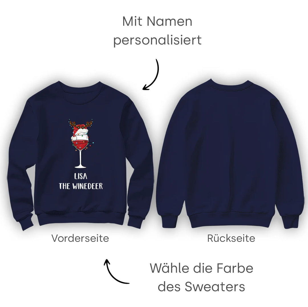 Personalisierter Christmas Sweater "Reinbeer"