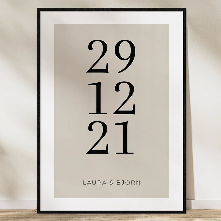 Poster "Unser Datum"-1