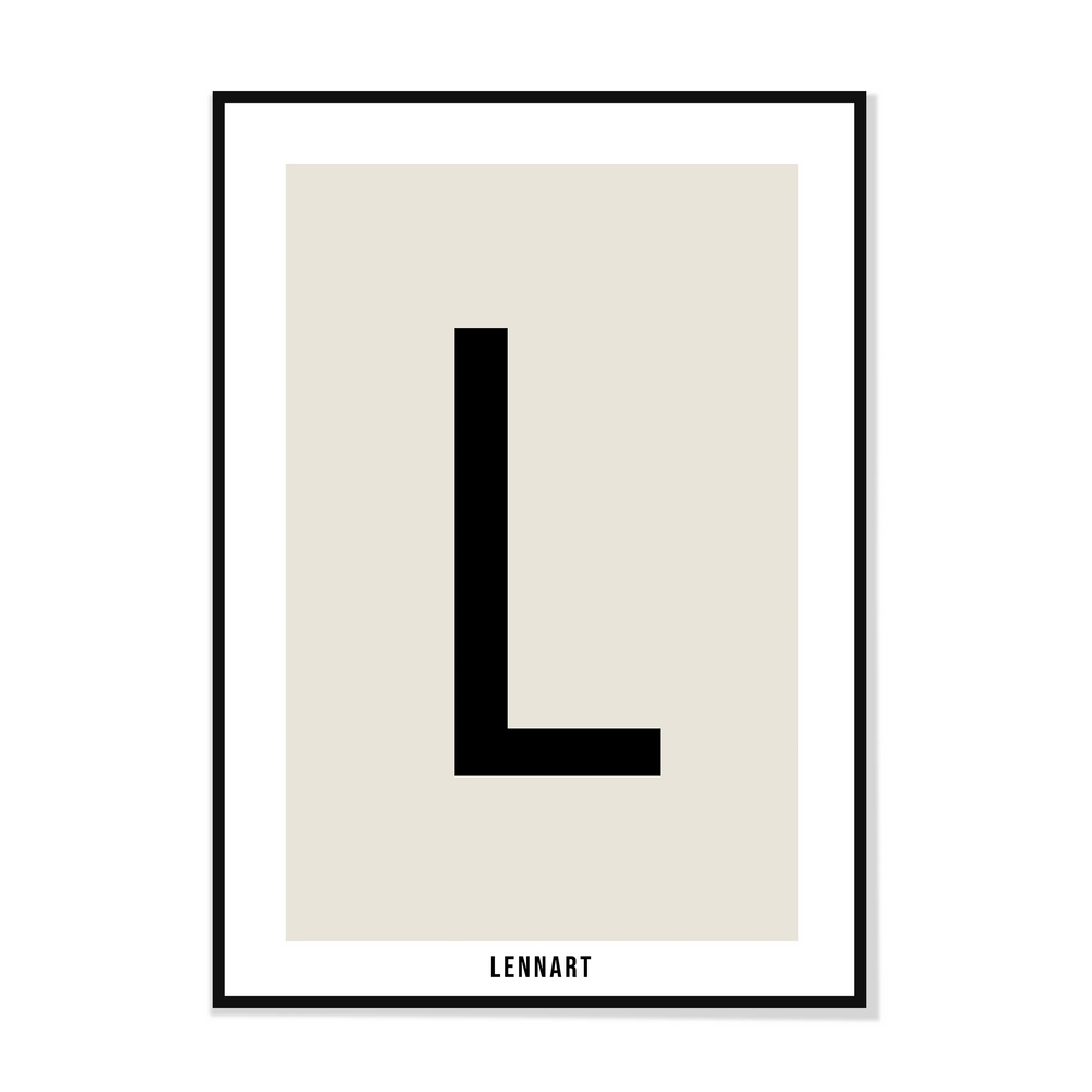 Poster "Letter II" Merge