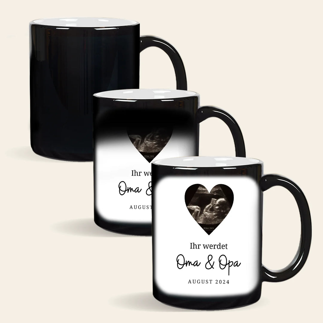 Tasse magique "Coeur Photo"