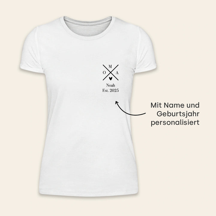 Personalisiertes T-Shirt "OMA"