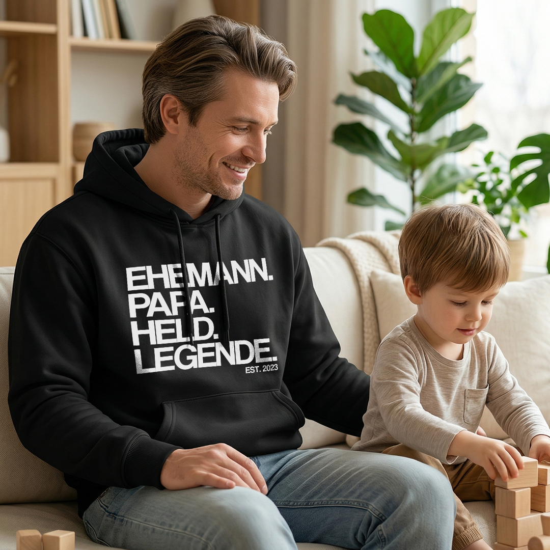 Personalisierter Hoodie “Legende”