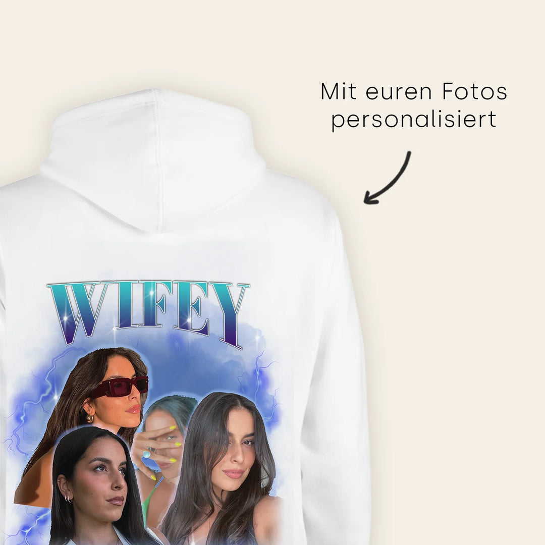 Personalisierter Hoodie "Vintage Bootleg"