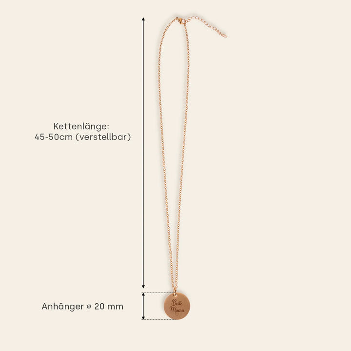 Personalisierte Halskette "Mama"