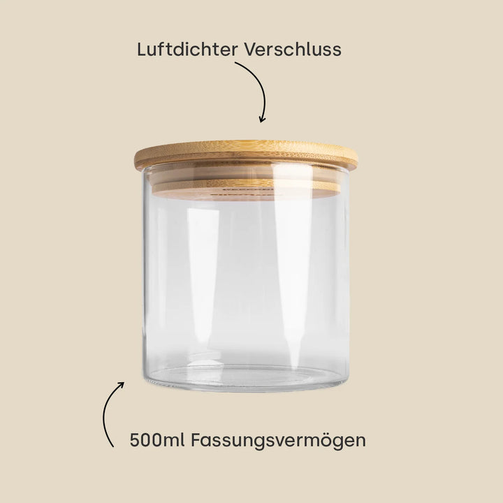 Personalisiertes Vorratsglas "Brautpaar"