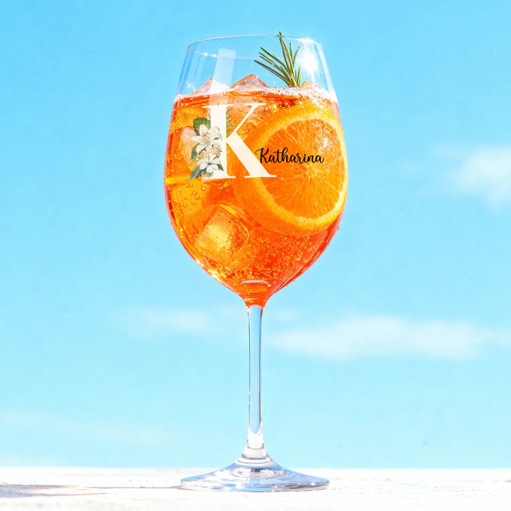 Personalisiertes Weinglas "Name"