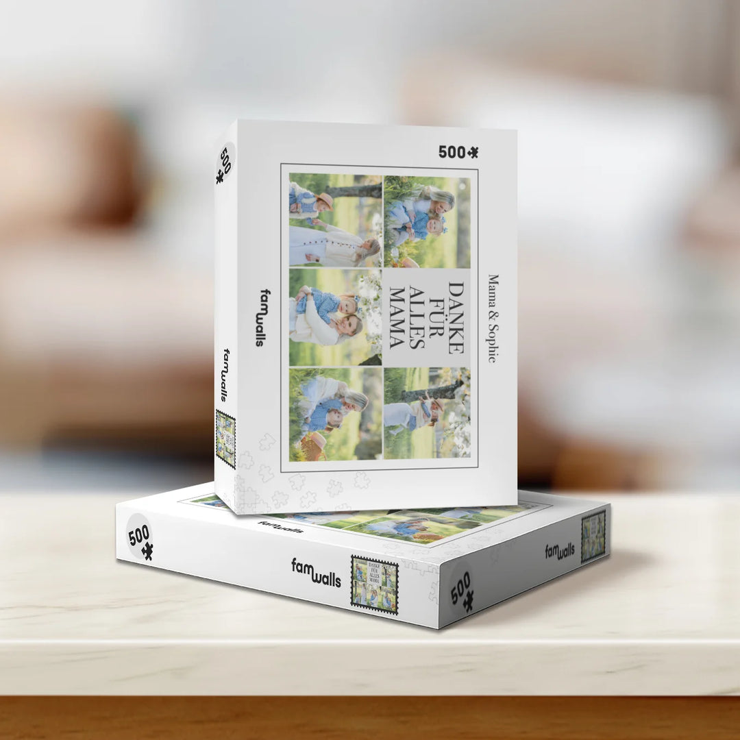 Personalisiertes Puzzle "Beste Mama"