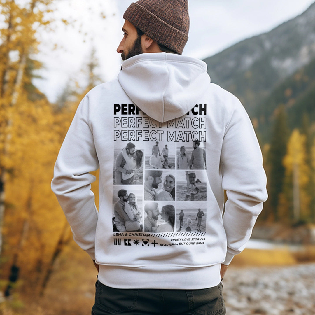 Personalisierter Hoodie "Traumpaar"