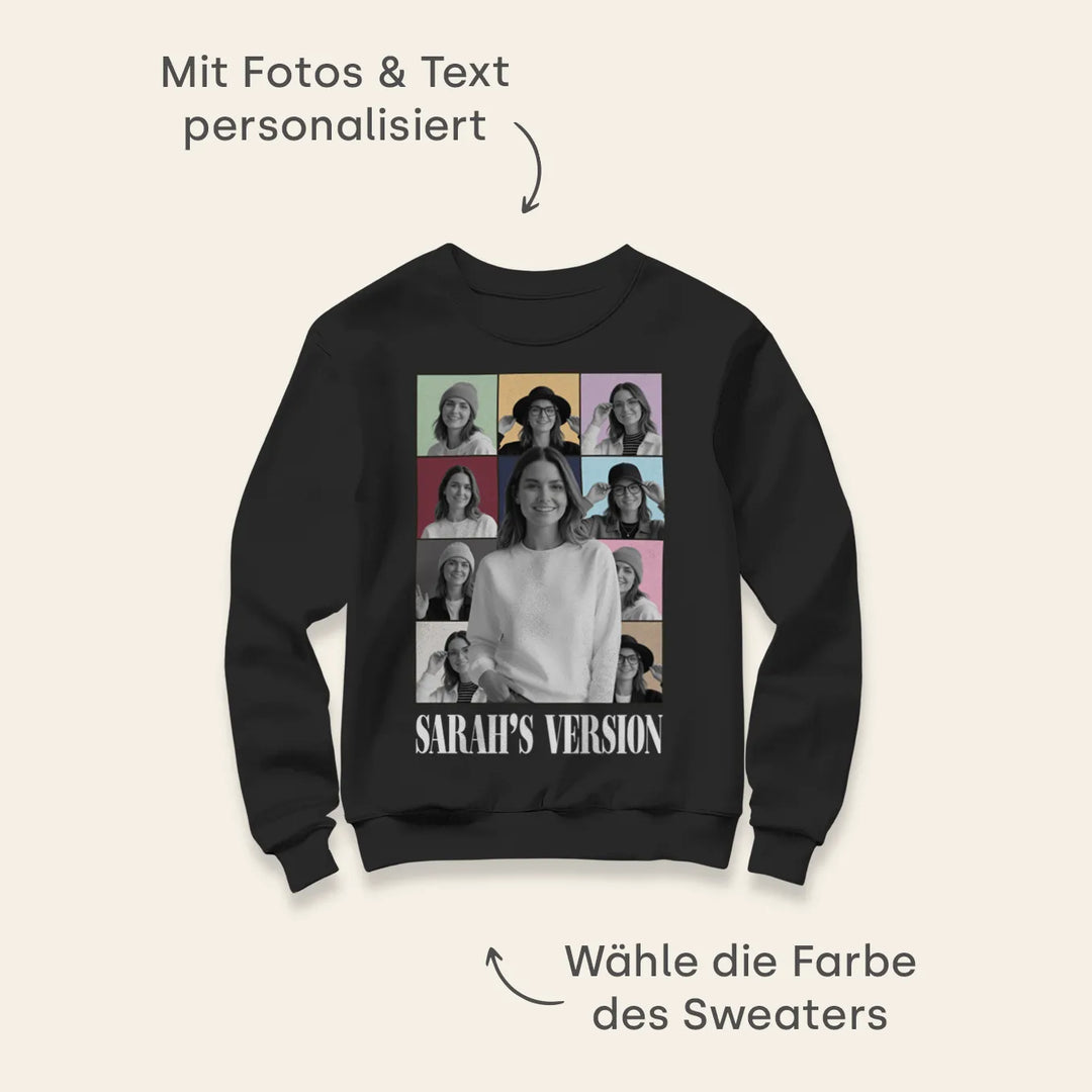 Personalisierter Sweater "Deine Version"
