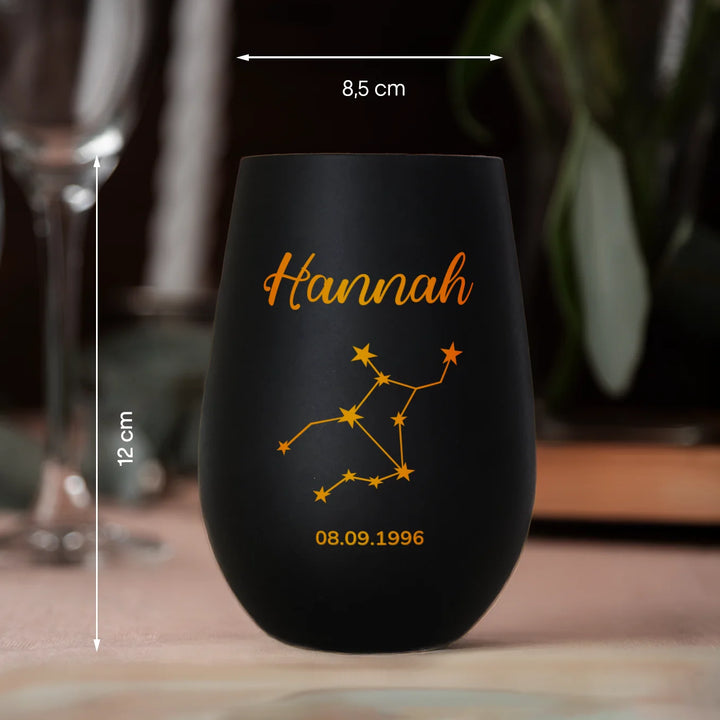 Personalisiertes Windlicht "Sternzeichen"