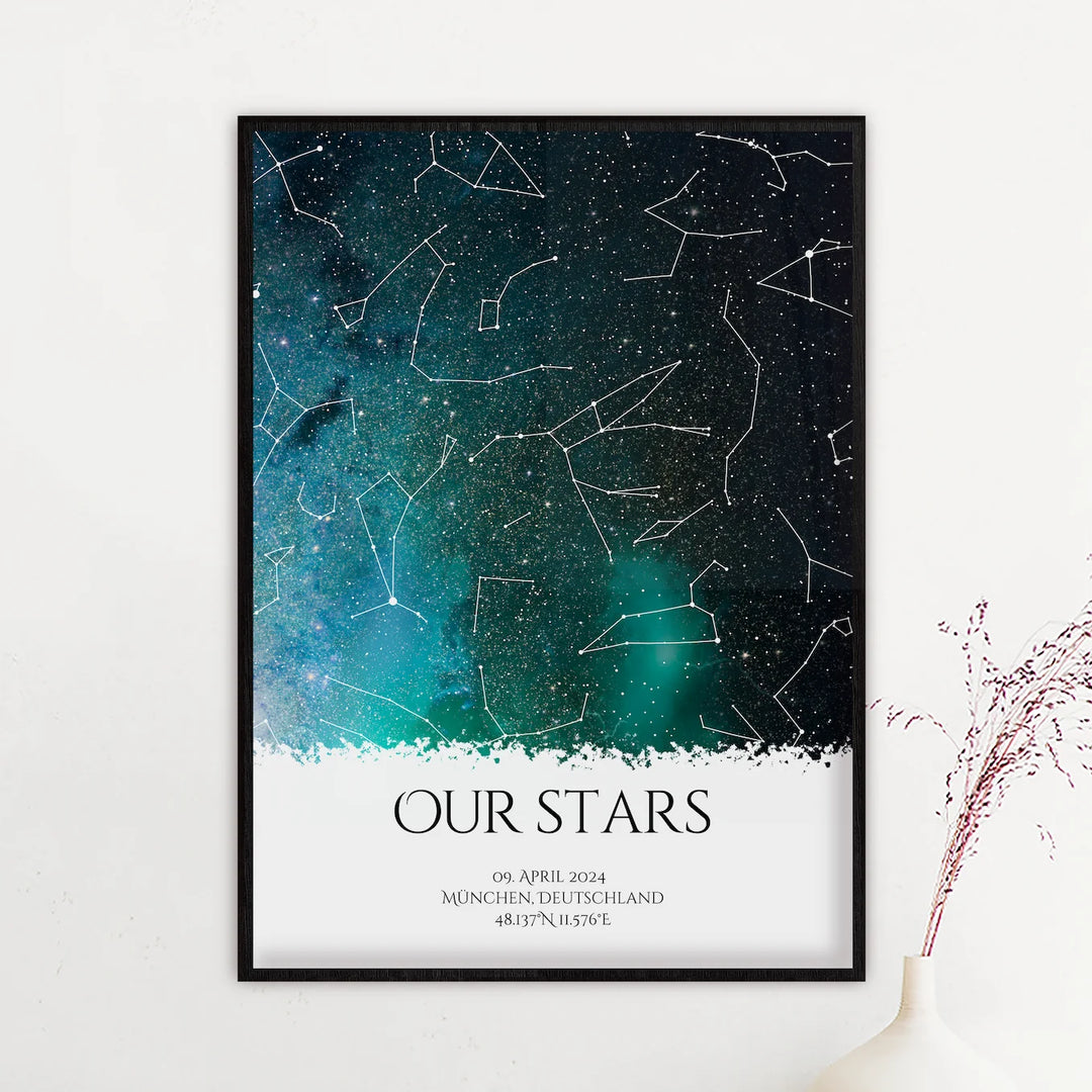 Personalisiertes Poster "Sternenmoment"