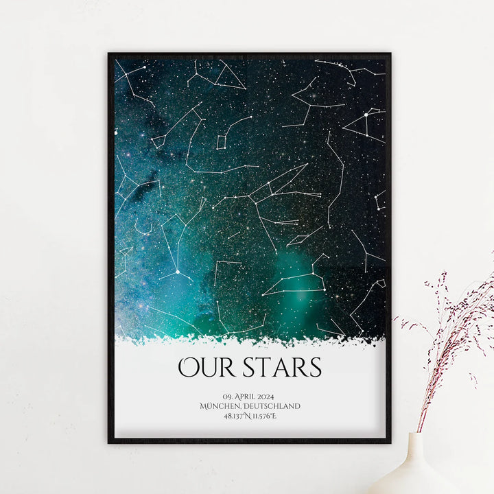 Personalisiertes Poster "Sternenmoment"