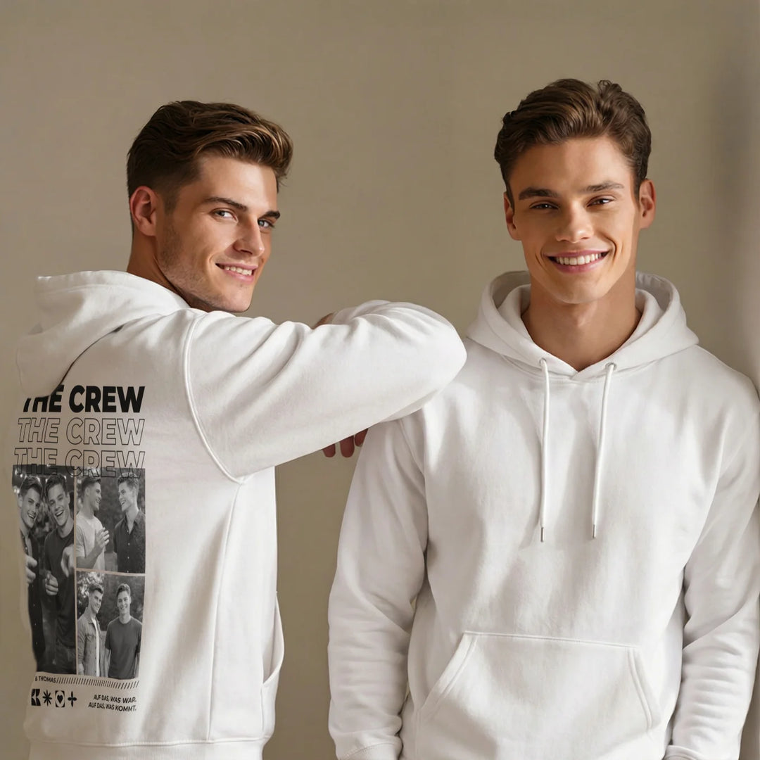 Personalisiertes Hoodie "Drinkbuddies"