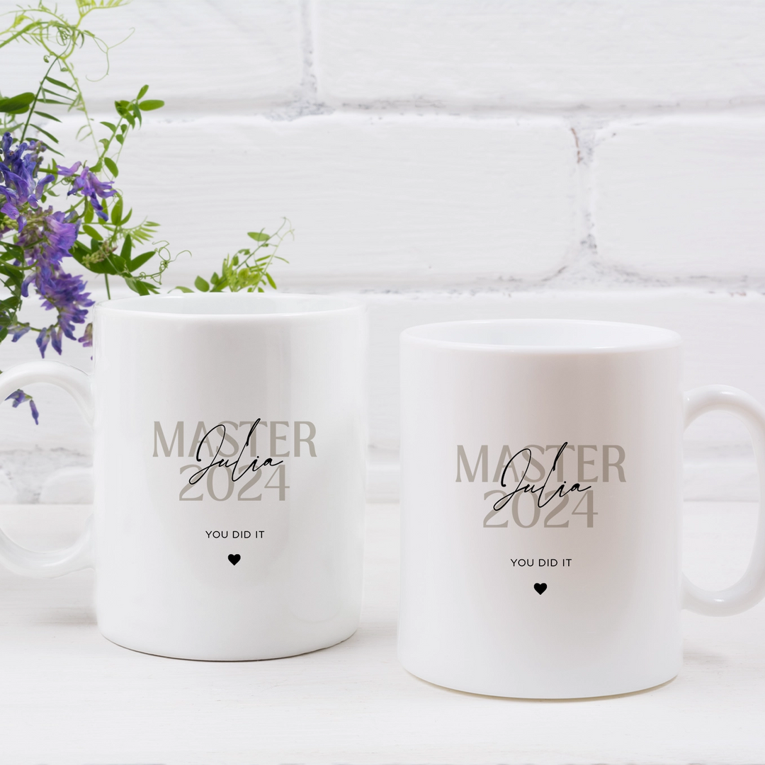 Personalisierte Tasse "Master"