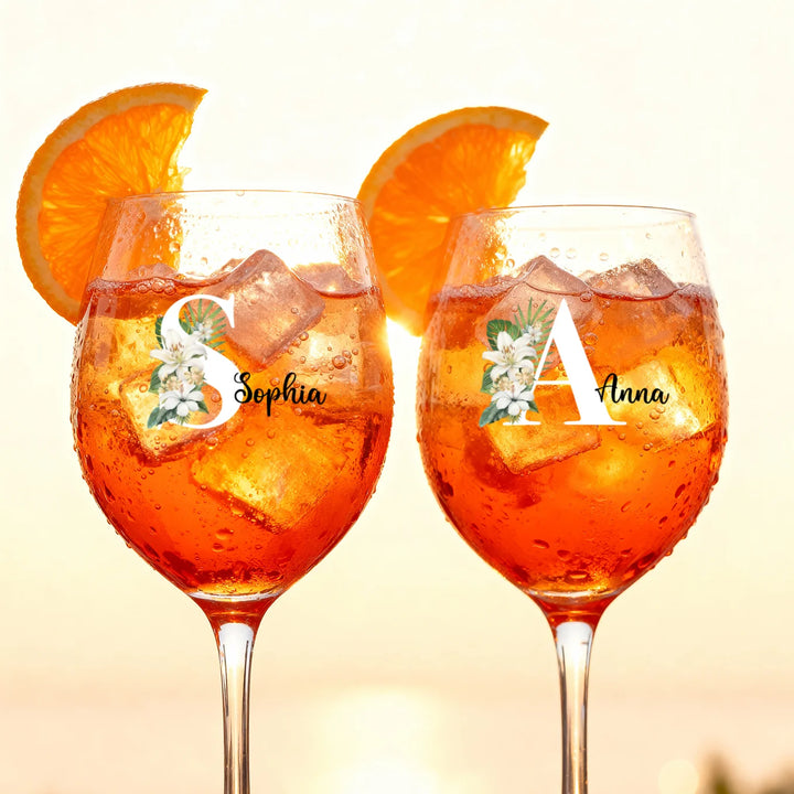 Personalisiertes Weinglas "Name"