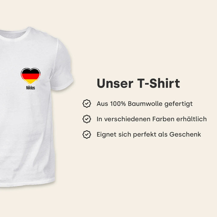 Personalisiertes WM Fußball-Shirt "Weltmeisterschaft"