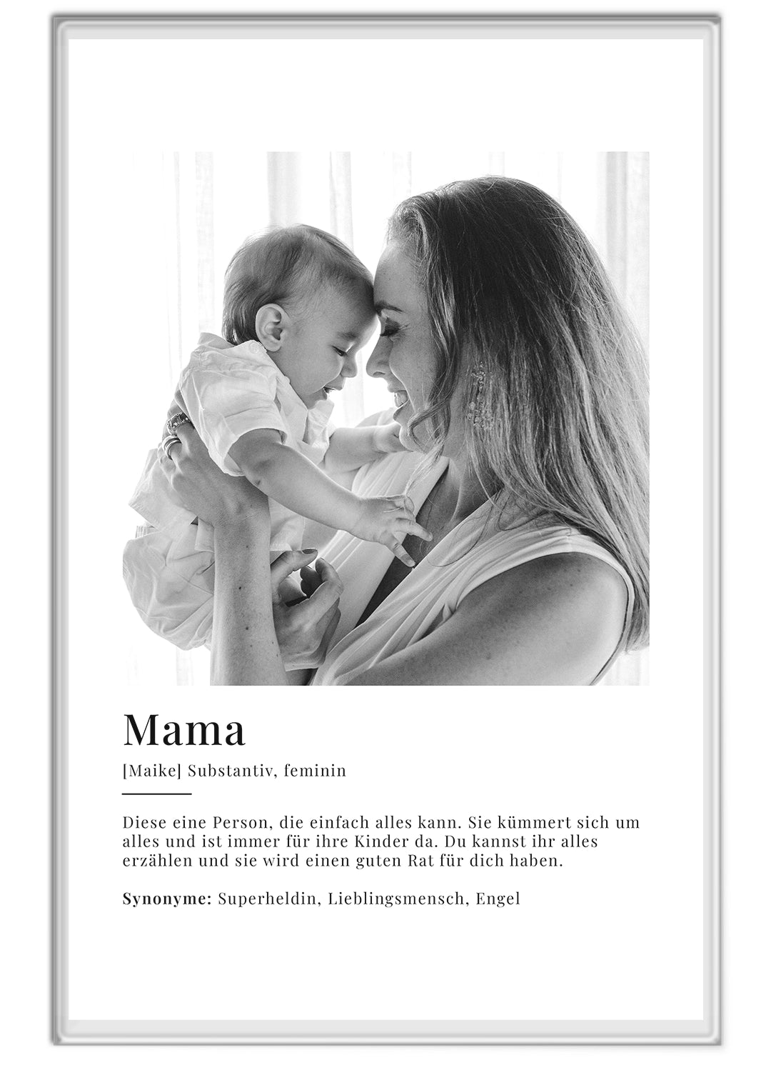 Acryl-Glas "Mama Definition" famwalls