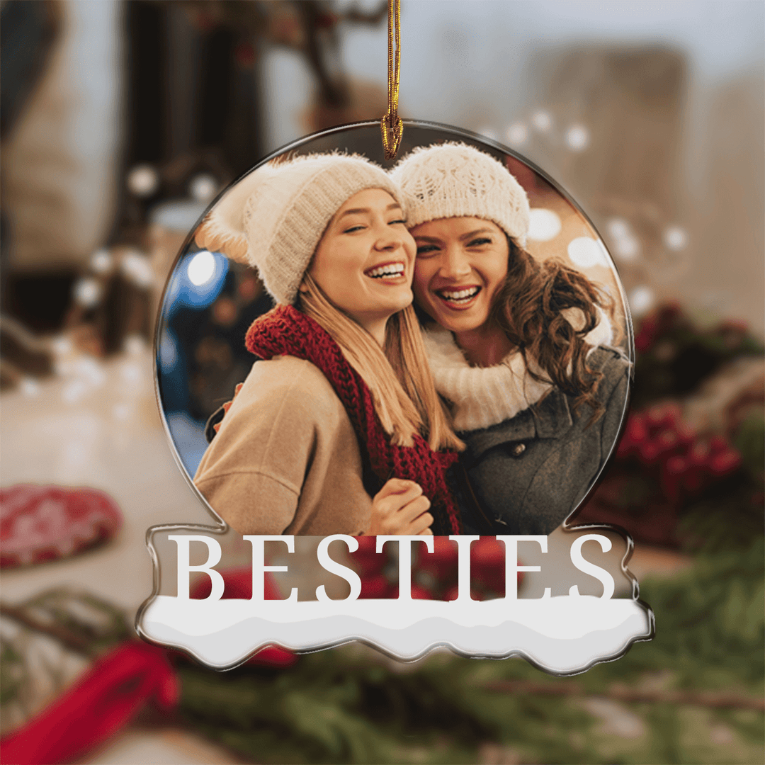 ''Besties Foto'' Weihnachtsanhänger famwalls