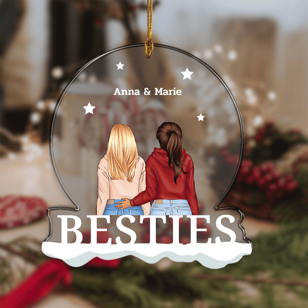 ''Besties'' Weihnachtsanhänger famwalls