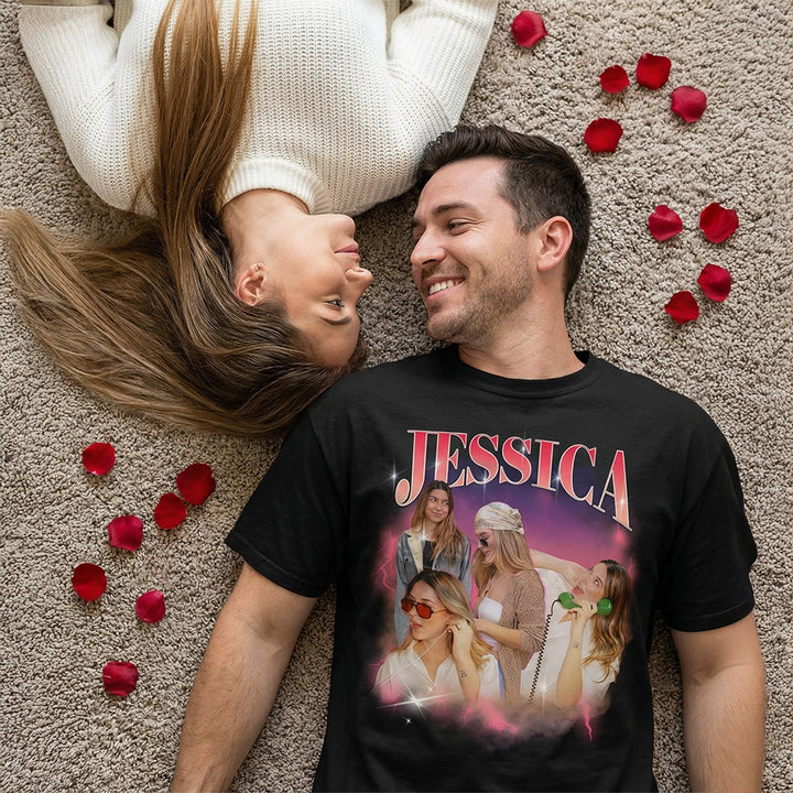 Personalisiertes T-Shirt "Vintage Bootleg"