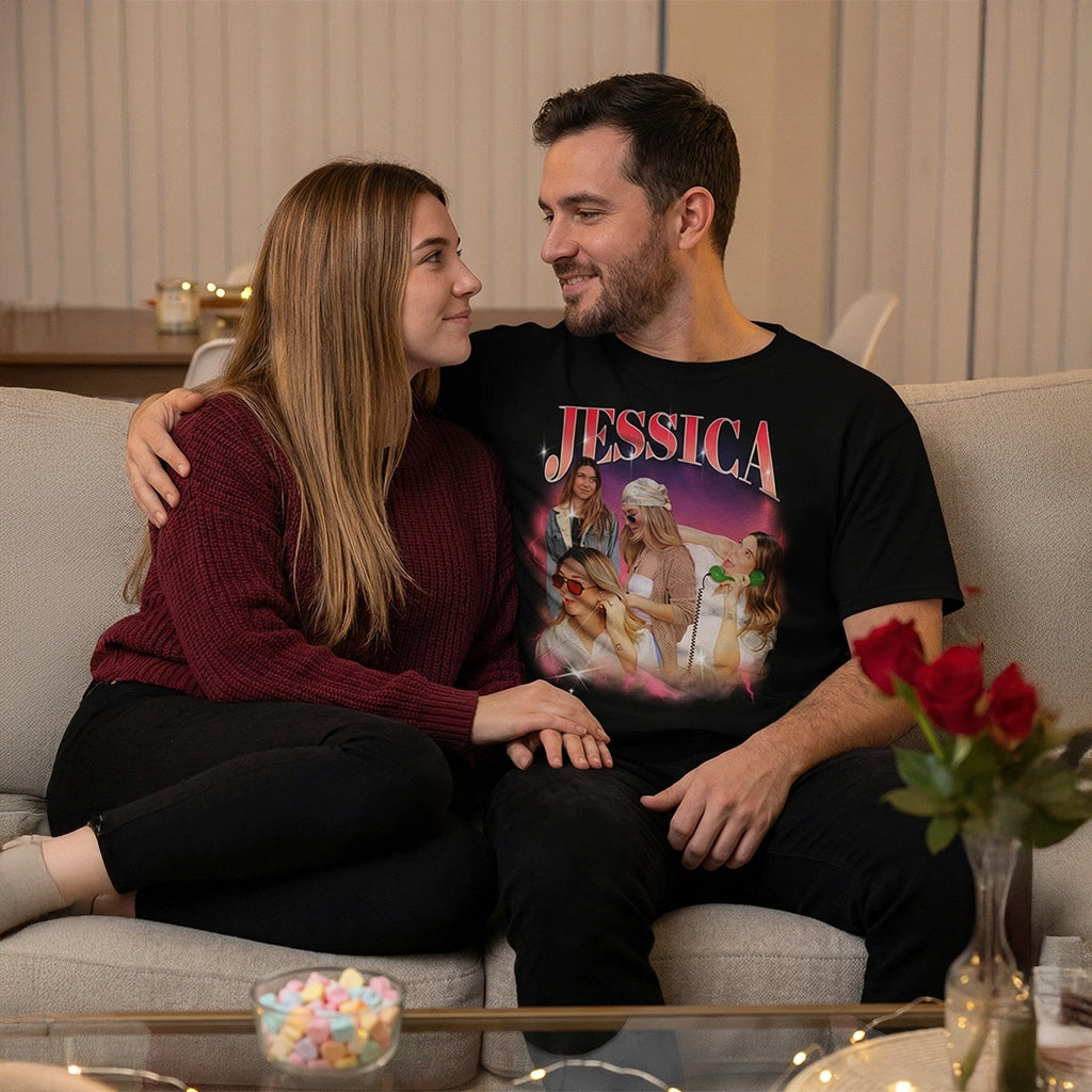 Personalisiertes T-Shirt "Vintage Bootleg"