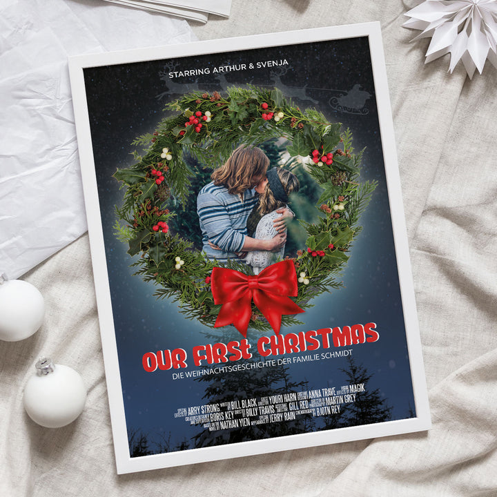 Weihnachtsfilm-Poster "Adventskranz"
