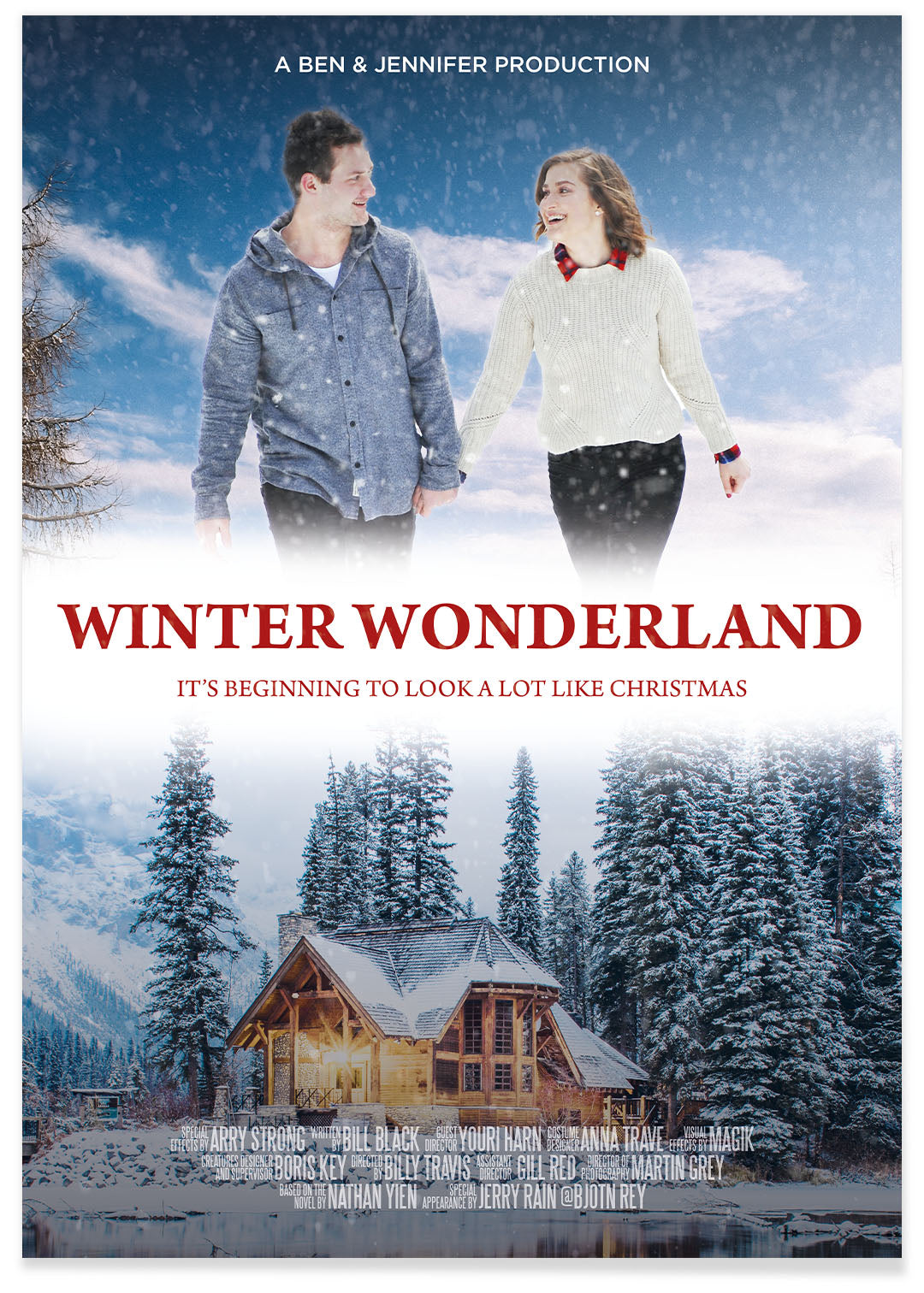 Weihnachtsfilm-Poster "Winter Wonderland"