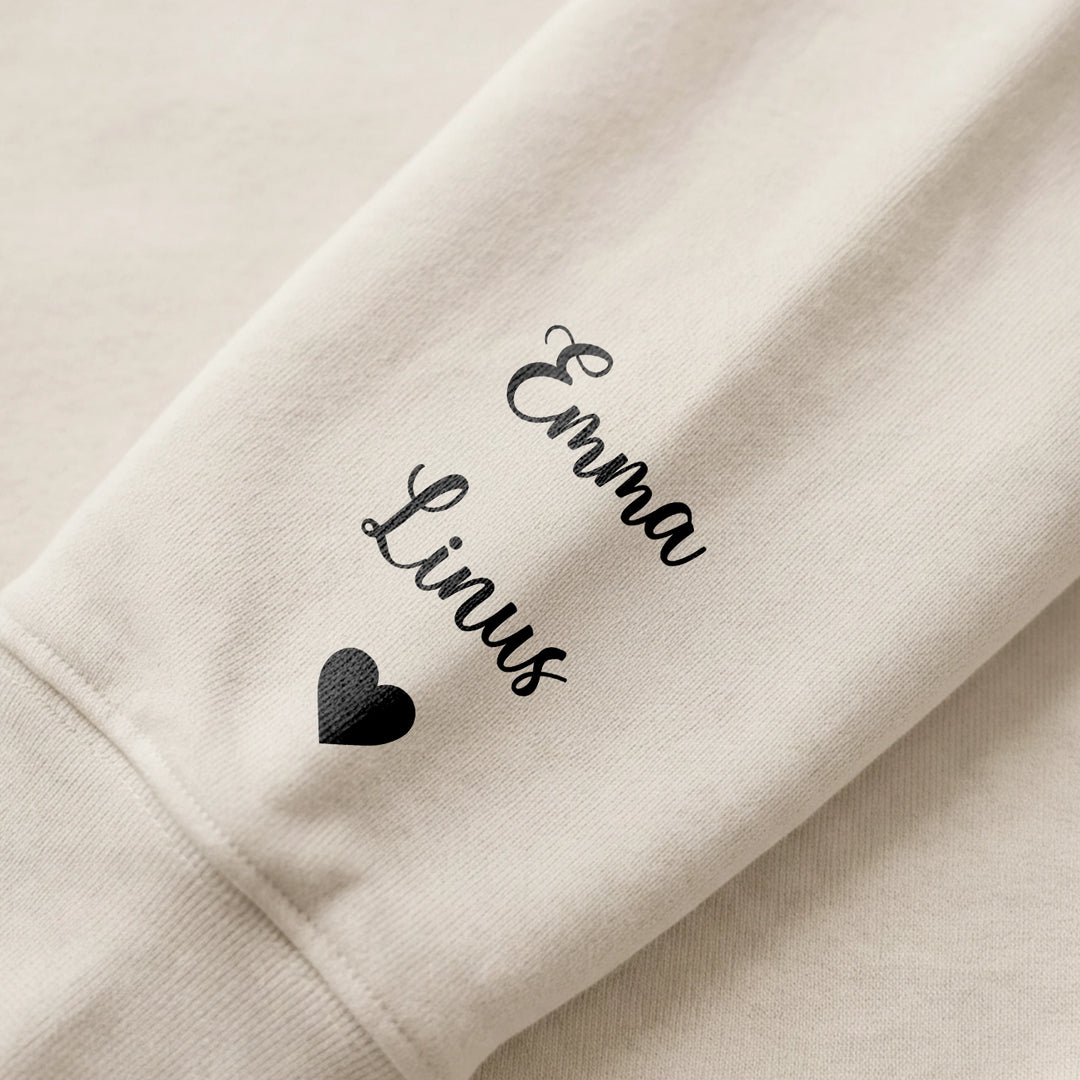 Personalisierter Sweater mit Namen "Oma"