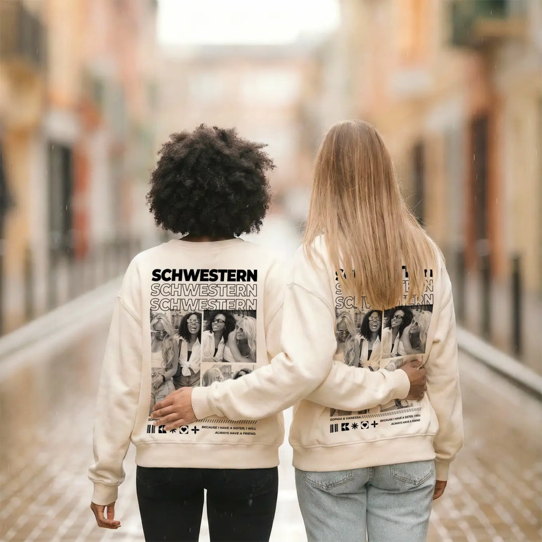 Personalisierter Sweater "Beste Schwester"