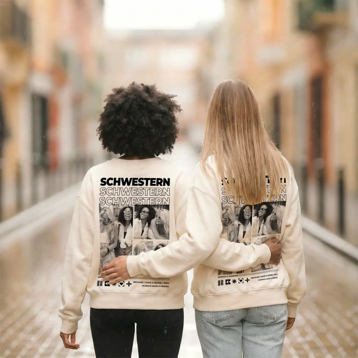 Personalisierter Sweater "Beste Schwester"