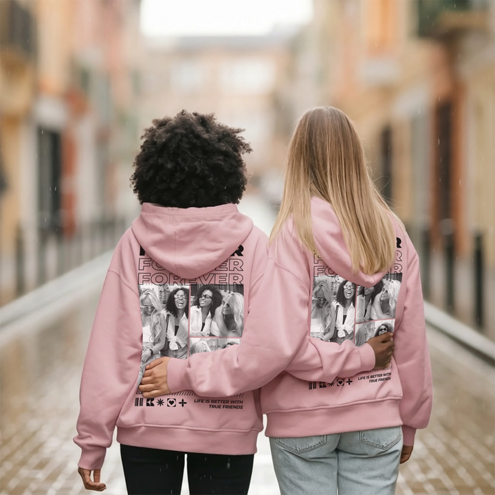 Personalisierter Hoodie "Besties"