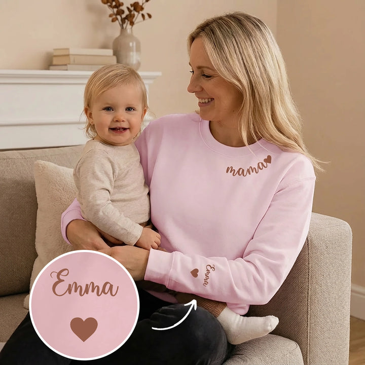 Personalisierter Sweater "Liebe Mama"