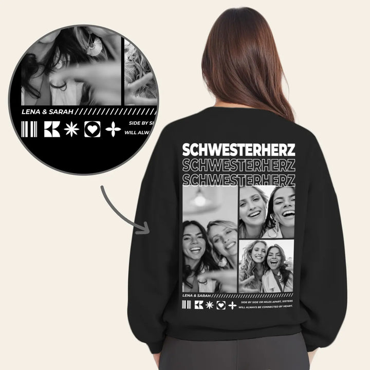 Personalisierter Sweater "Beste Schwester"
