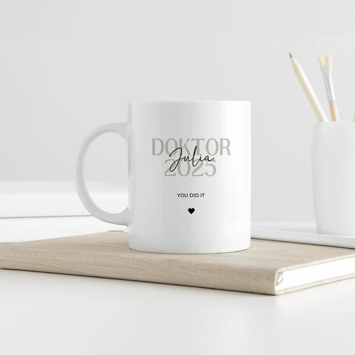 Personalisierte Tasse "Doktor"