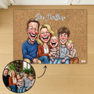 Fußmatte "Sketch Familie"