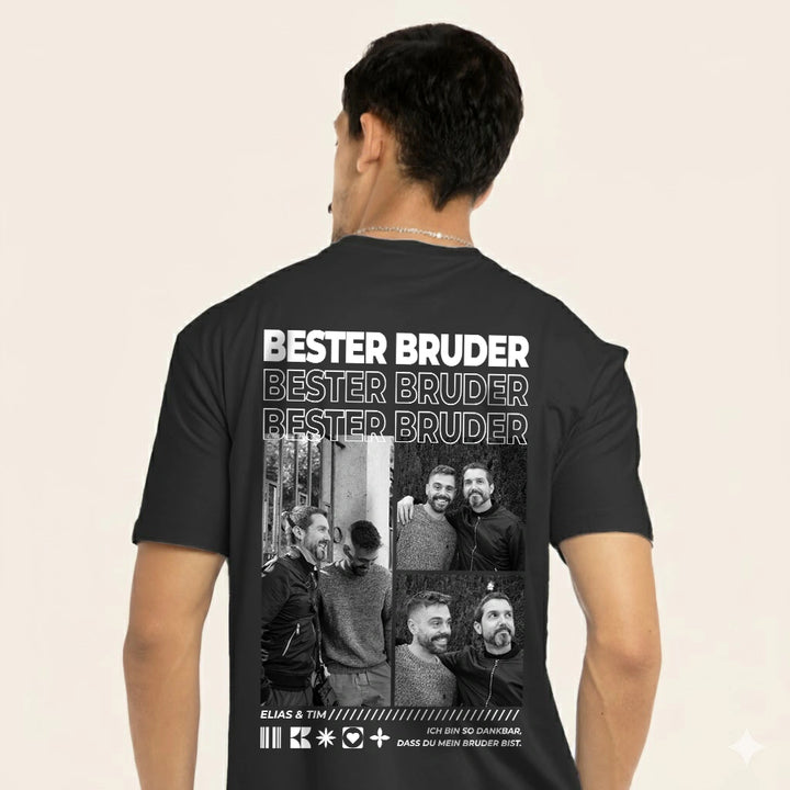 Personalisiertes T-Shirt "BESTER BRUDER"