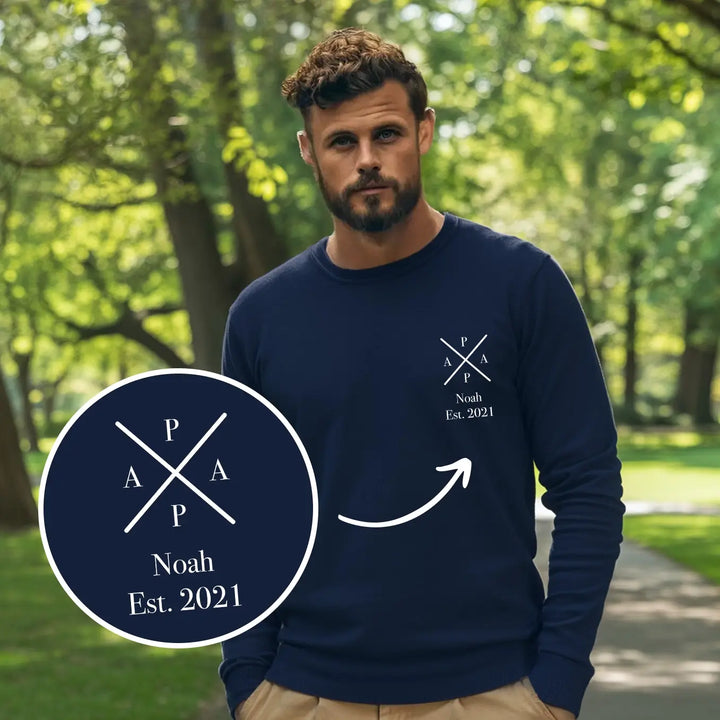 Personalisierter Sweater "PAPA"