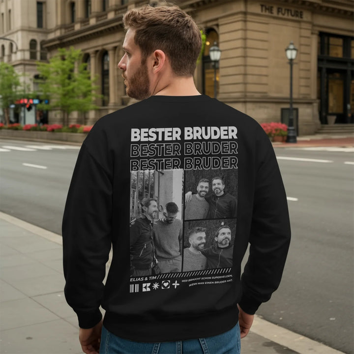 Personalisierter Sweater "Bester Bruder"