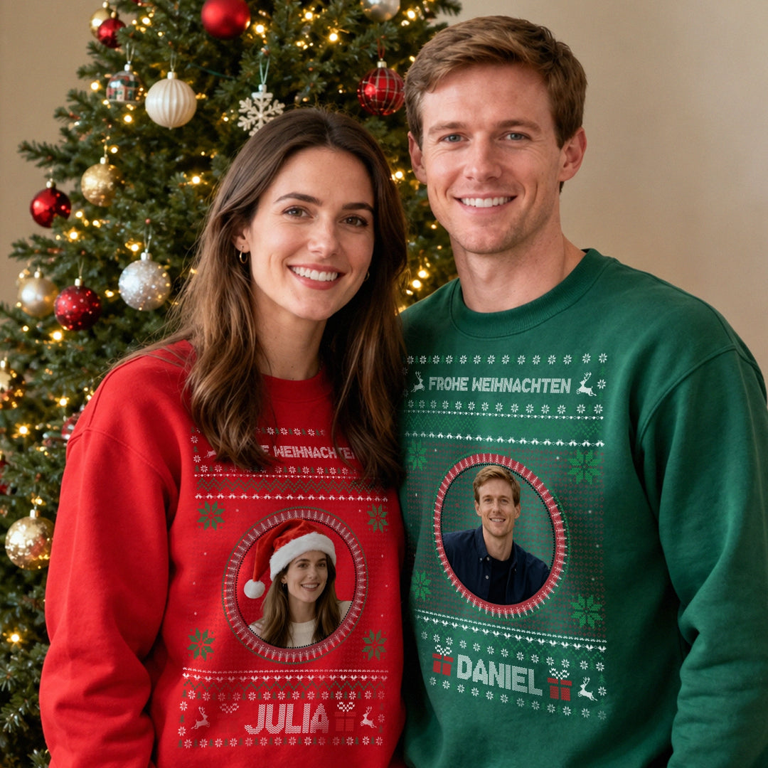 Christmas Sweater “Dein Foto”