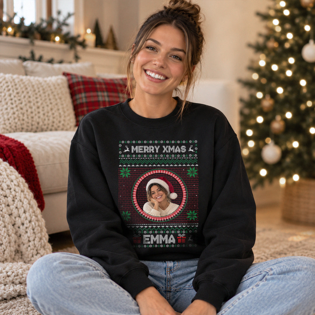 Christmas Sweater “Dein Foto”