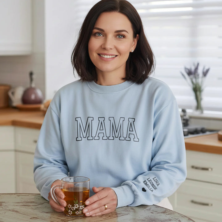 Personalisierter Sweater "Mama & Kinder"