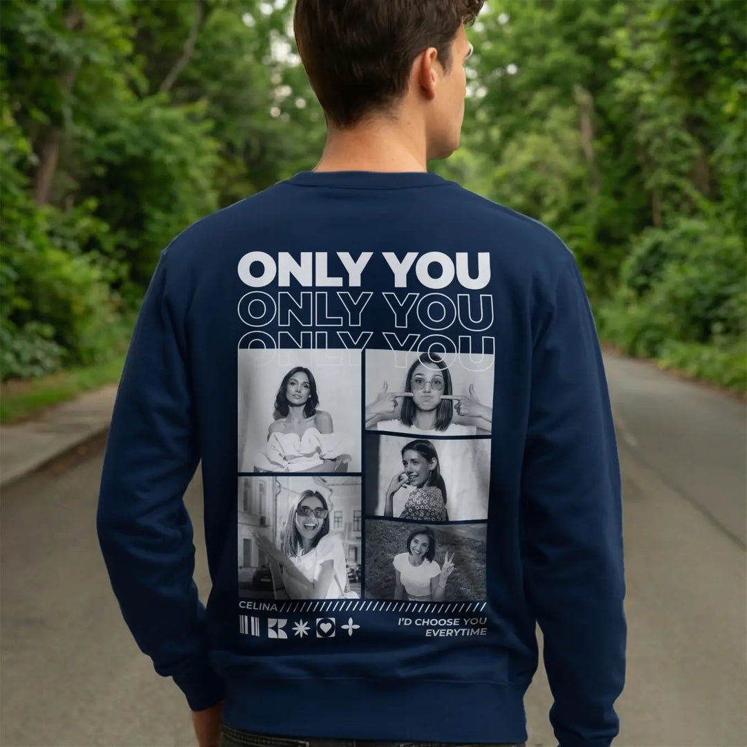 Personalisierter Sweater "Only You"