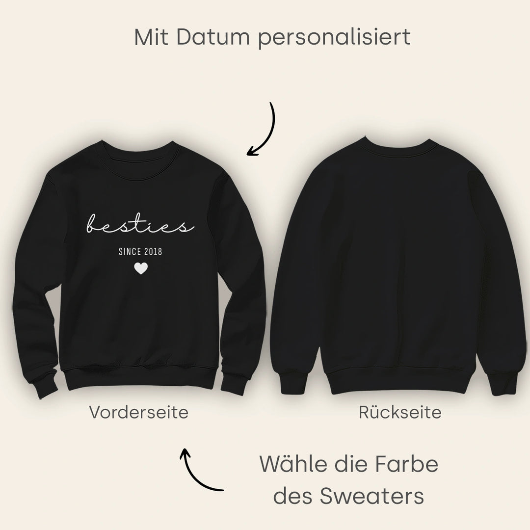 Personalisierter Sweater "Freundschaft"