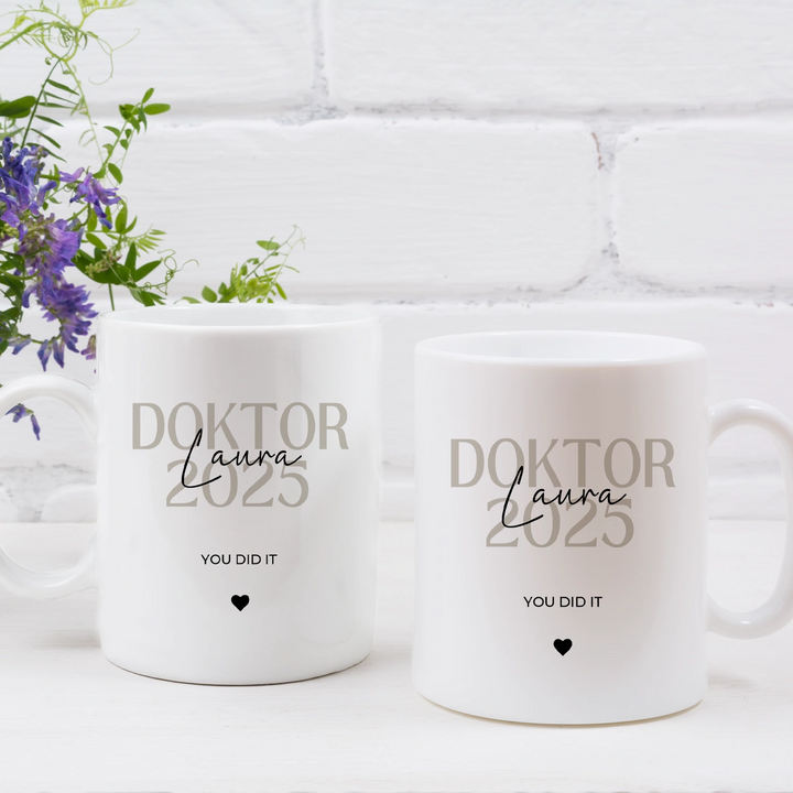 Personalisierte Tasse "Doktor"