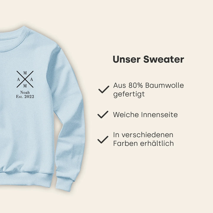 Personalisierter Sweater "MAMA"